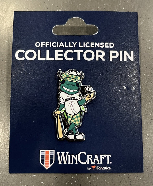 Auggie Mascot Lapel Pin