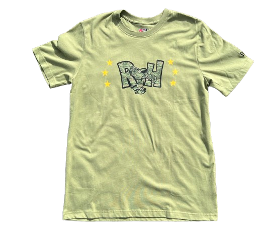 Midland RockHounds New Era Throwback Camo Green T-shirt