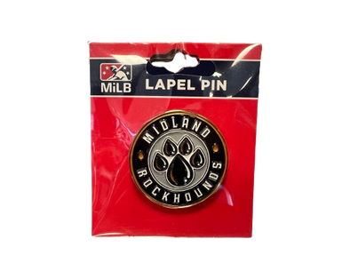 Midland RockHounds Oil Drop Lapel Pin