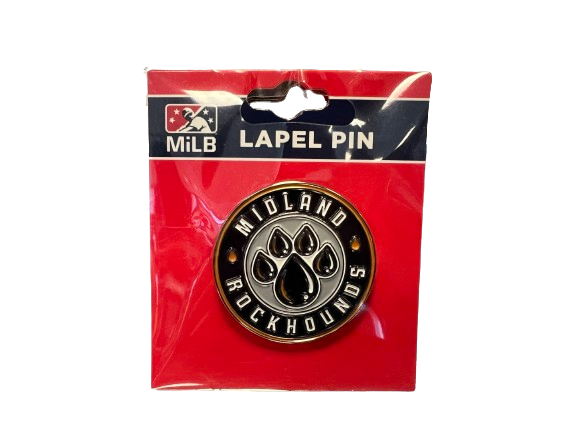 Midland RockHounds Oil Drop Lapel Pin