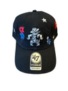 Amarillo Sod Poodles '47 Women's Black Flora Clean Up