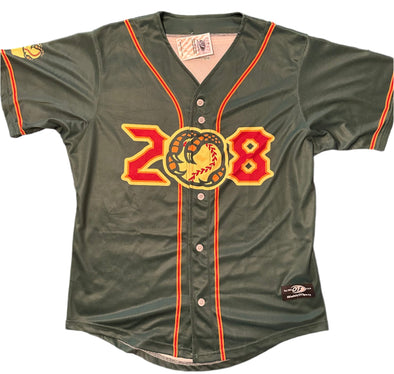 BOISE HAWKS AREA CODE JERSEY, GREEN