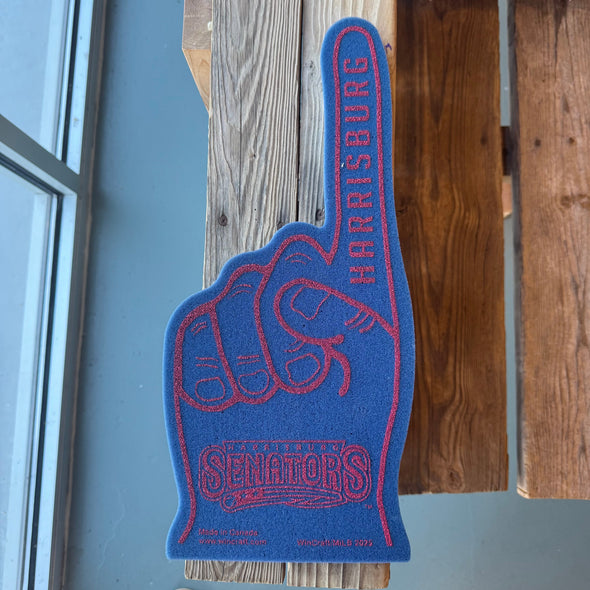 Harrisburg Senators Blue Foam Finger