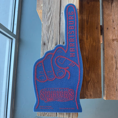 Harrisburg Senators Blue Foam Finger