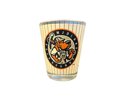 Midland RockHounds Sublimated Shot Glass