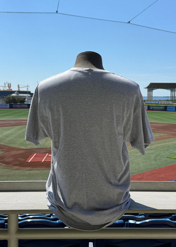 Pensacola Blue Wahoos Fourth of July Name Flag Tee