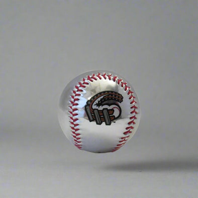 Altoona Curve Metallic Silver Baseball