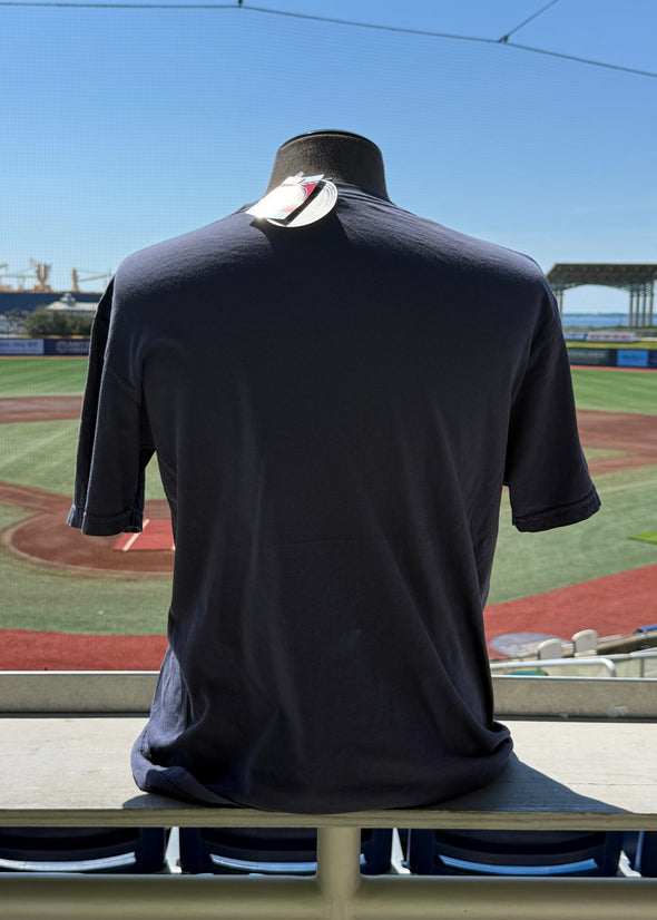 Pensacola Blue Wahoos Fourth of July Bat Flag Tee