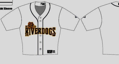 Charleston RiverDogs Women's Replica Crop Jersey