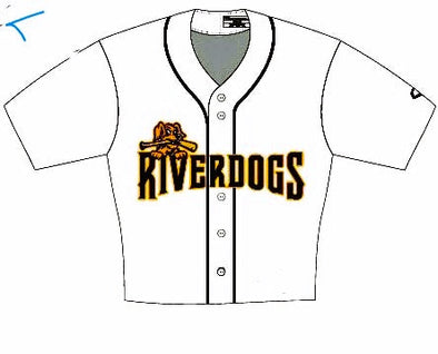 Charleston RiverDogs Women's Replica Crop Jersey