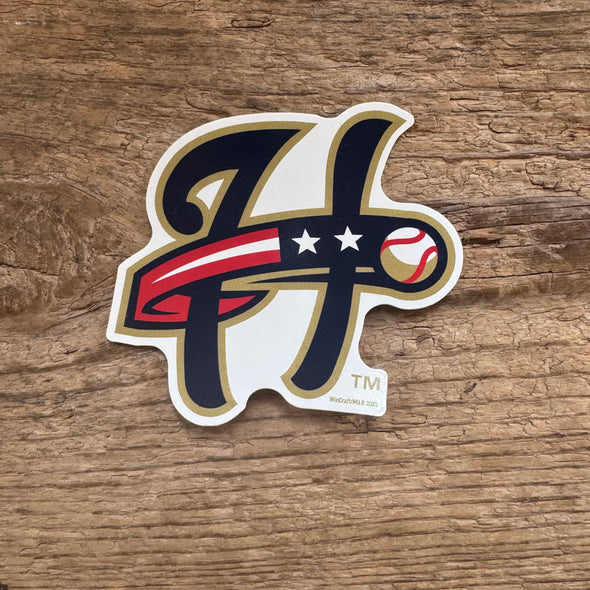 Harrisburg Senators Cap Logo Sticker