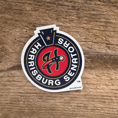 Harrisburg Senators Keystone Logo Sticker