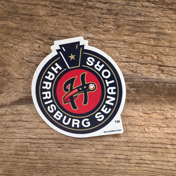 Harrisburg Senators Keystone Logo Sticker