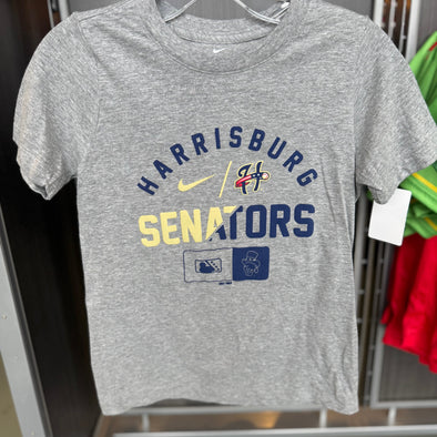 Harrisburg Senators Gray Nike Tee