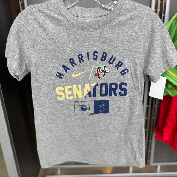 Harrisburg Senators Gray Nike Tee