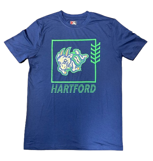 Hartford Yard Goats New Era Clubhouse Tee