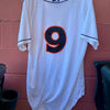 Delmarva Shorebirds 2024 Rawlings Authentic Game Used Home White Jersey