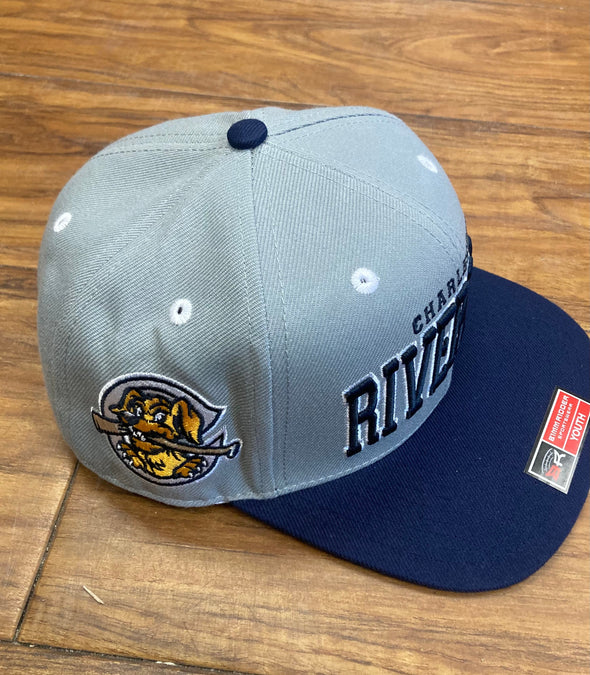 Charleston RiverDogs Youth Choice  Finley Gray/Navy Cap