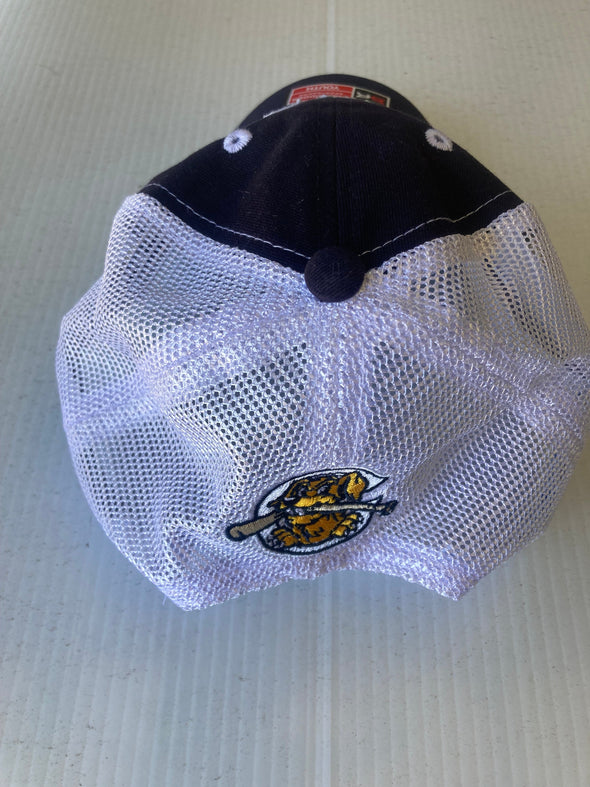 Charleston RiverDogs Youth Maddux Navy Cotton Twill Mesh Cap