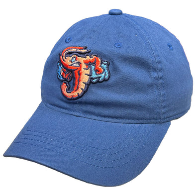 Jacksonville Jumbo Shrimp OC Sports Royal Blue Dad Hat