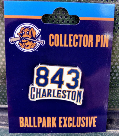 Charleston RiverDogs 843 Pin