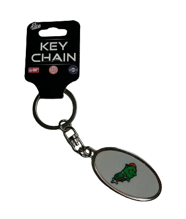 Hartford Yard Goats Bouncing Pickles Double-Sided Keychain