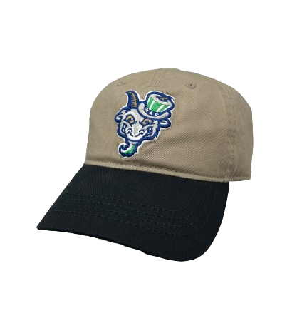 Hartford Yard Goats OC Sports Uncle Sam Khaki Adjustable