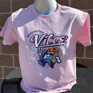 Pink Hearts Toasty Youth T-Shirt