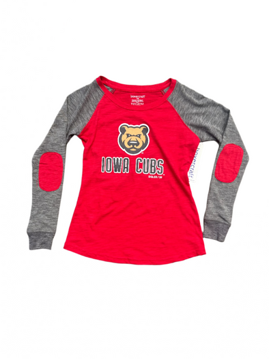 Iowa Cubs Youth Preppy Patch Long Sleeve