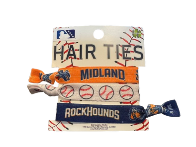 Midland RockHounds 3-Pack Hair Ties