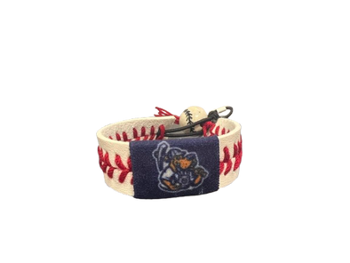 Midland RockHounds Baseball Lace Bracelet