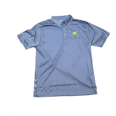 Iowa Cubs Mens Nailhead Polo