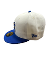Iowa Cubs White/ Royal Fitted Cap