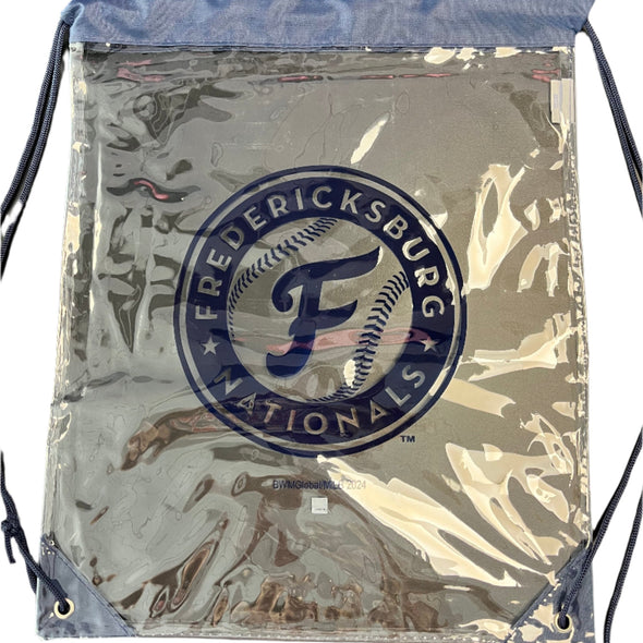 FredNats Clear Drawstring Bag