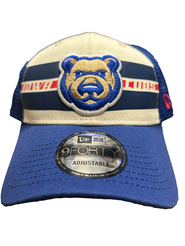 Iowa Cubs Team Stripe Adjustable Cap