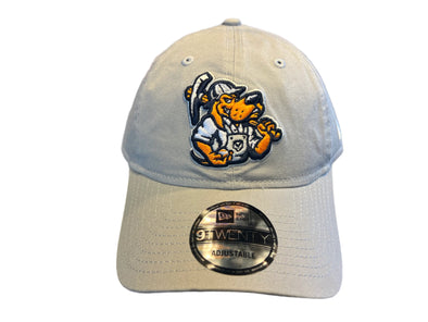 Midland RockHounds New Era 9Twenty Grey Adjustable Hat