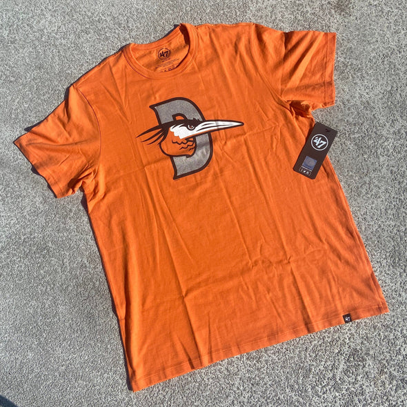 Delmarva Shorebirds '47 Orange Franklin Tee