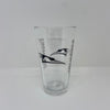 Delmarva Shorebirds Logo Brands 16oz Gameday Pint Glass