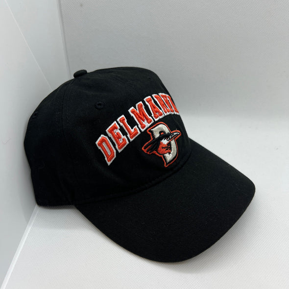 Delmarva Shorebirds Black D-Bird Hawk Adjustable Cap