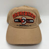 Delmarva Shorebirds Baseball Tan Fox Road Logo Adjustable Cap