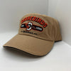 Delmarva Shorebirds Baseball Tan Fox Road Logo Adjustable Cap