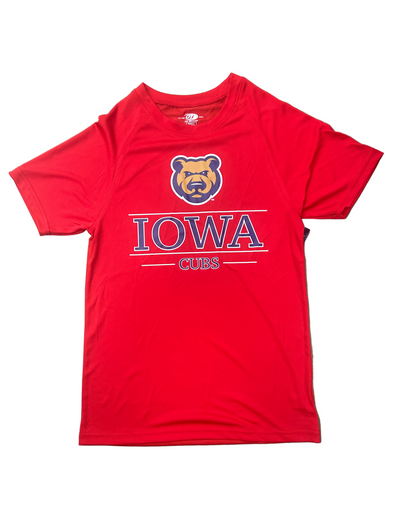 Iowa Cubs Men's Red Dri Fit Tee