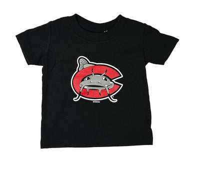 Carolina Mudcats Black Home Cap Infant Tee