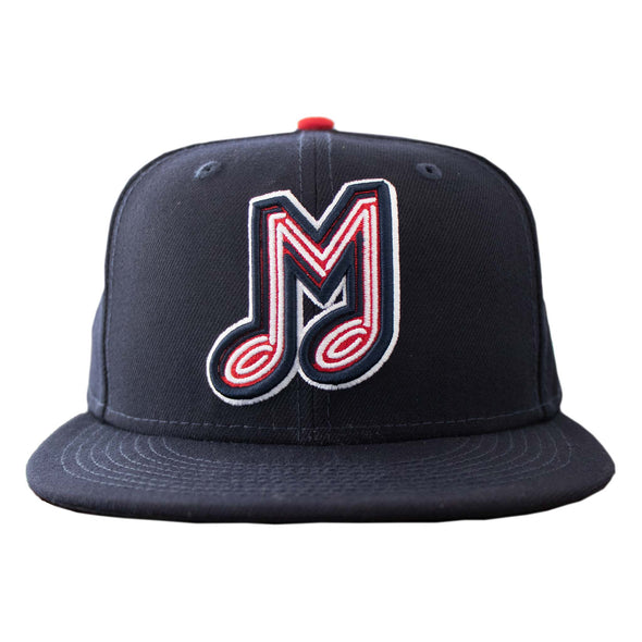 2024 Memphis Redbirds New Era 59Fifty Fitted Authentic On-Field Road Cap