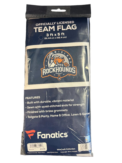 Midland RockHounds WinCraft 3 x 5 Team Flag