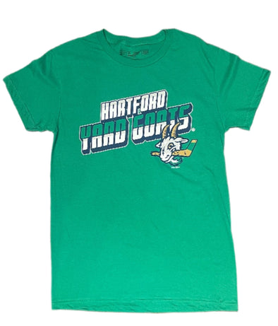 Hartford Yard Goats Hockey Goat Logo Tee