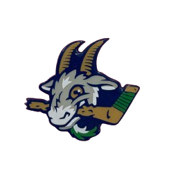 Hartford Yard Goats Hockey Goat Logo Pin