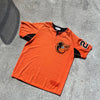 Delmarva Shorebirds-Baltimore Orioles Majestic Authentic On-Field Batting Practice Jersey