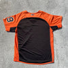 Delmarva Shorebirds-Baltimore Orioles Majestic Authentic On-Field Batting Practice Jersey