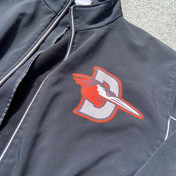 Delmarva Shorebirds Rawlings Player & Coach Used Warm-Up Jackets